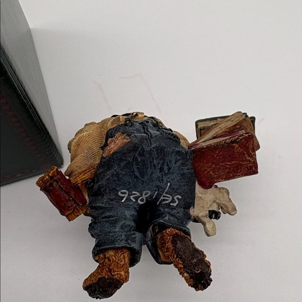 Boyds Bears Neville with Computer Figurine